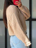 Chamonix Knit Cardigan | Oat