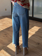 Ryder Contrast Wash Barrel Jeans | +Plus Available