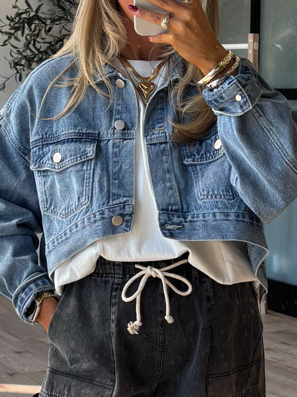 Modern Chic Denim Jacket | FINAL SALE