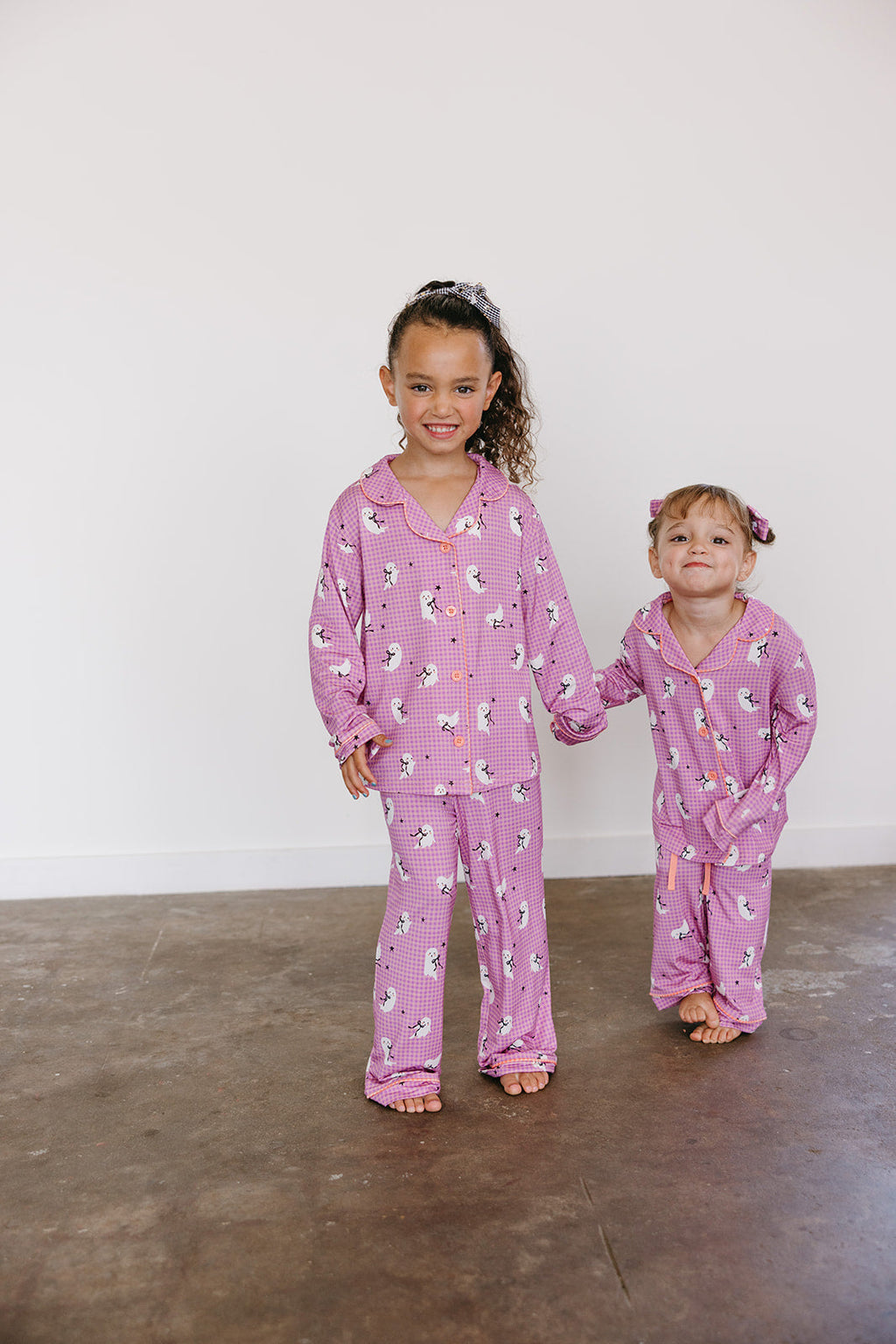 Kids Ghoulie Girl Buttoned Set | Tiny Talulah