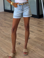 Mom Denim Shorts | +Plus Available