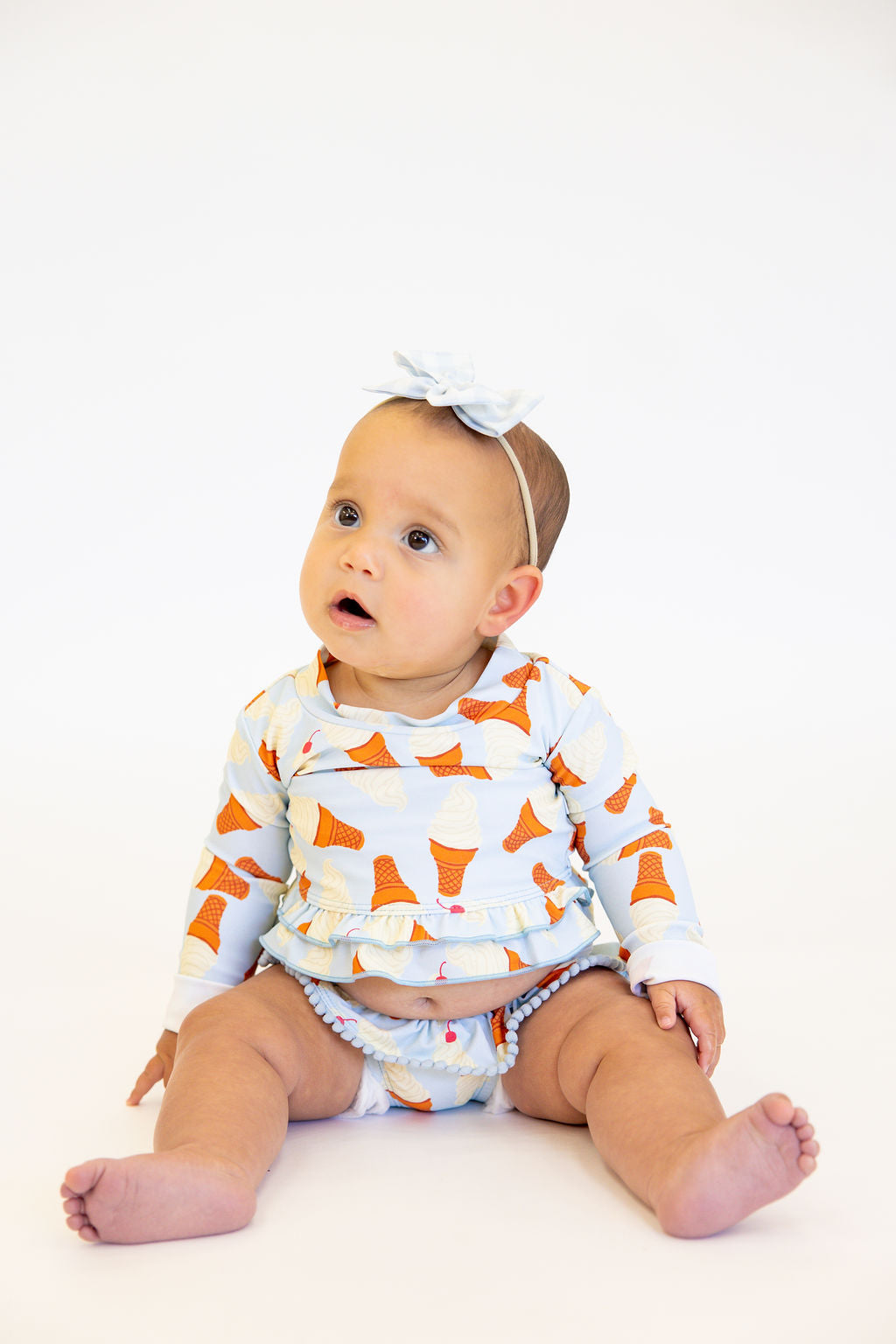 Sugar Cone Rash Guard | Tiny Talulah | FINAL SALE