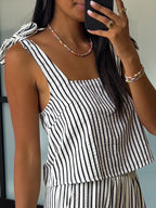 Audrey Shoulder Tie Top