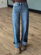 Out Of The Fray Wide Leg Jeans