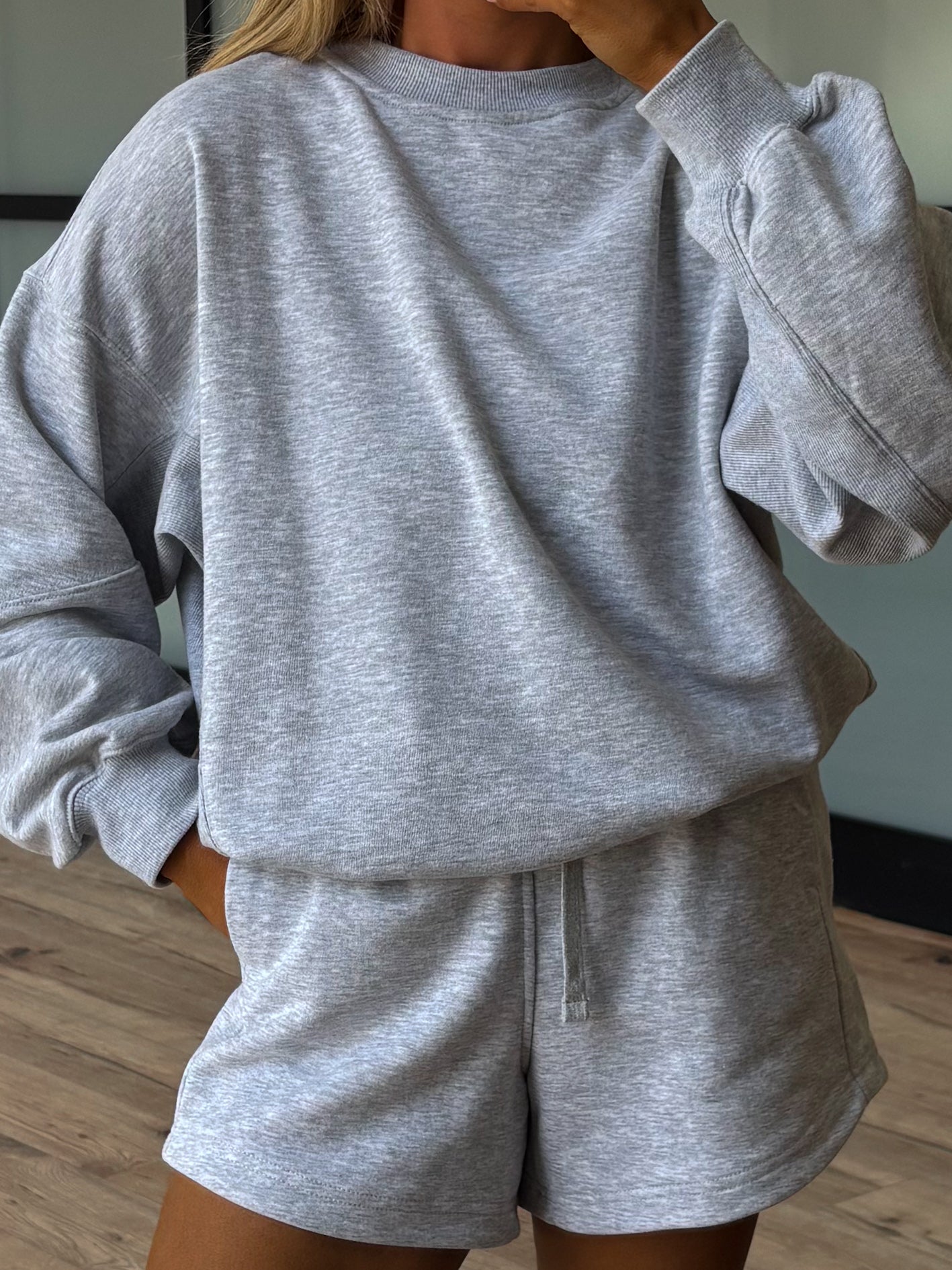 Streetside Lounge Shorts | Heather Grey