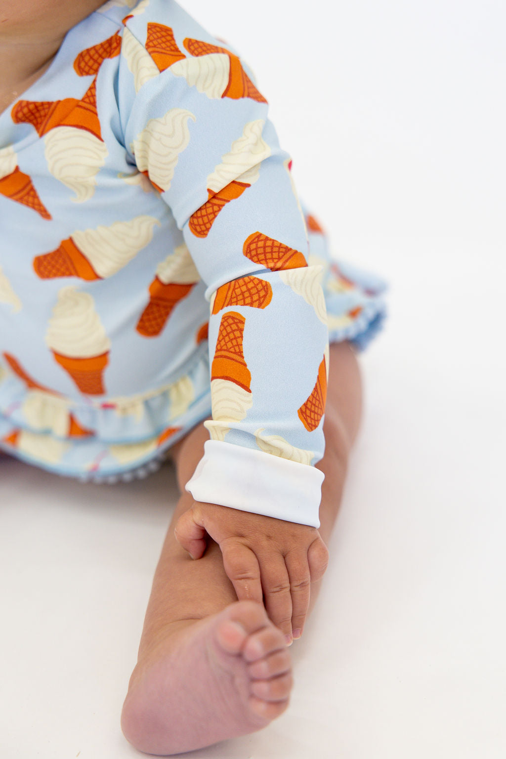 Sugar Cone Rash Guard | Tiny Talulah | FINAL SALE