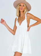 Romeo Mini Dress White
