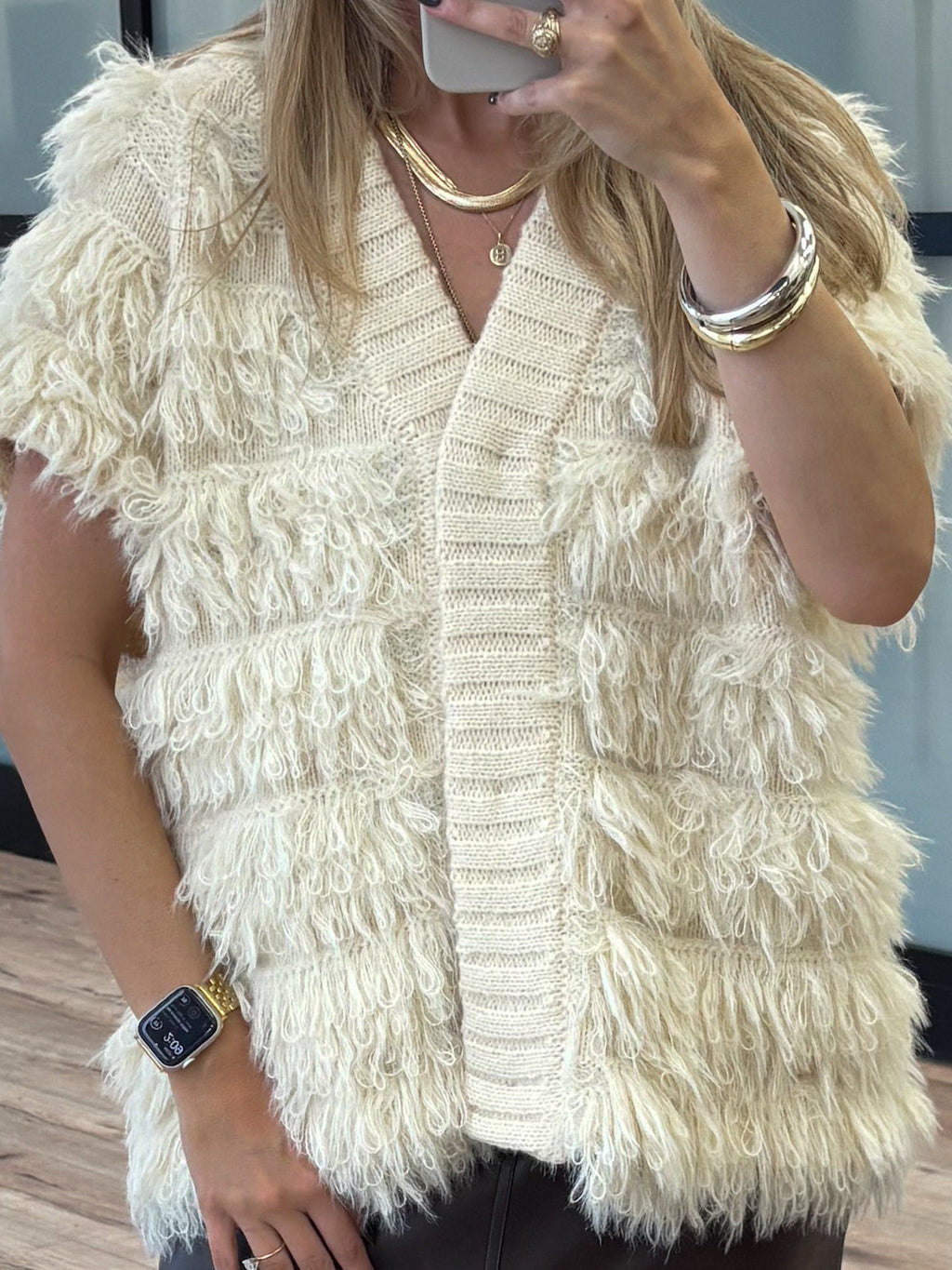 Aspen Shaggy Vest | FINAL SALE