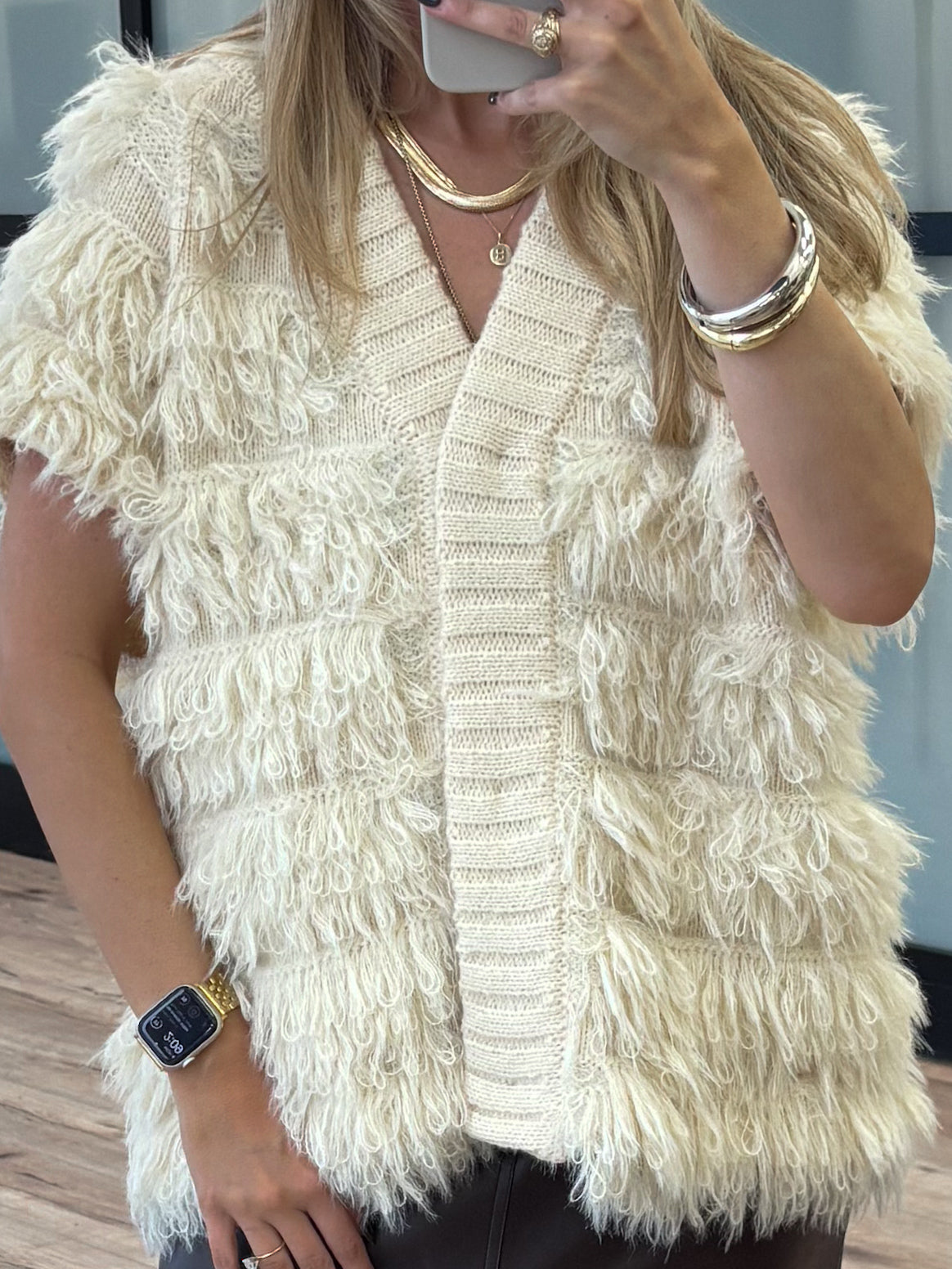 Aspen Shaggy Vest | FINAL SALE