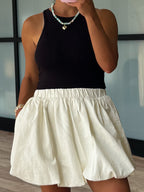 Gisella Bubble Skirt | Cream