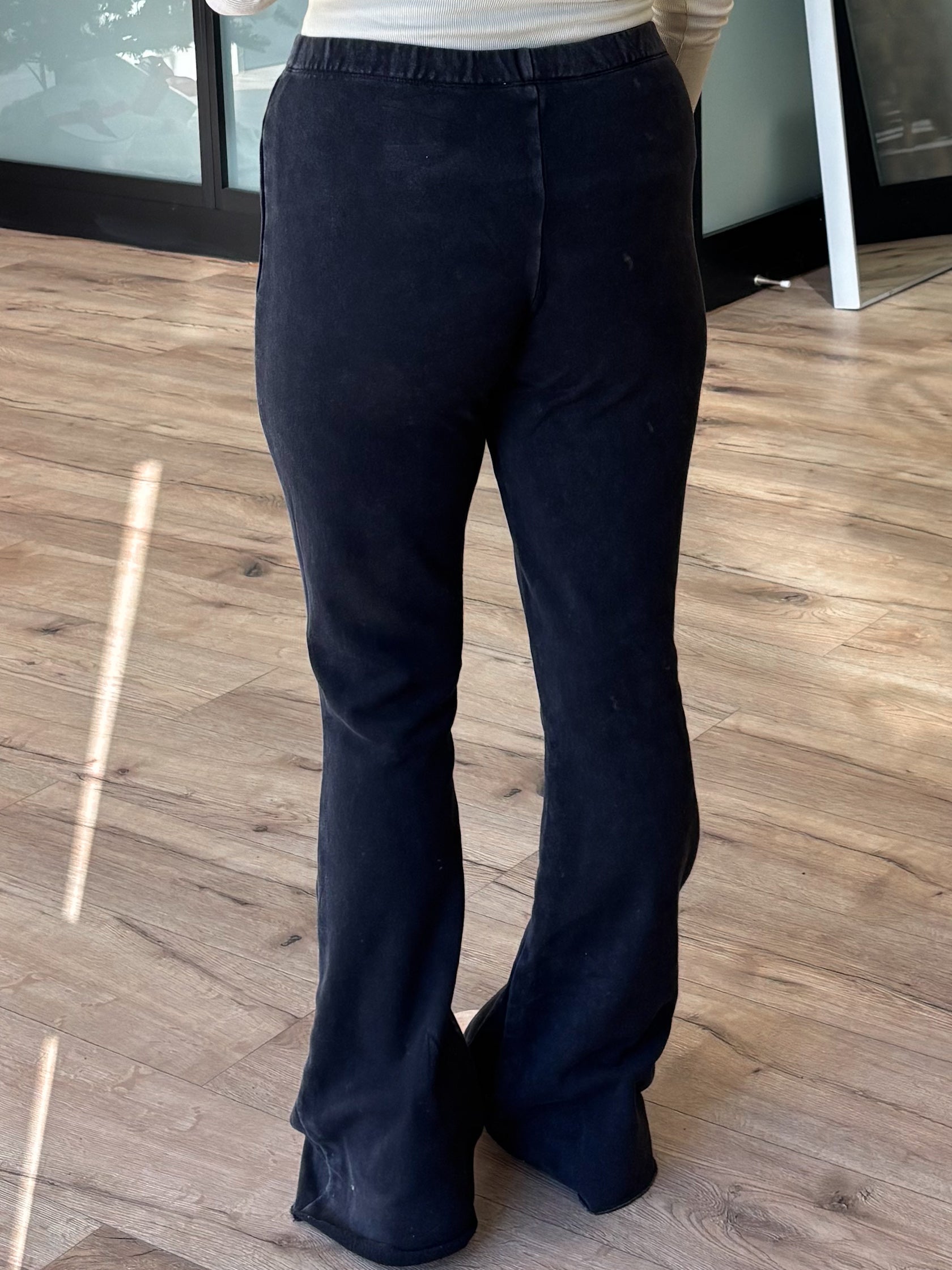 Soulful Lounge Flares | Black | FINAL SALE