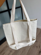 Hat Carrier Tote Bag | Ivory