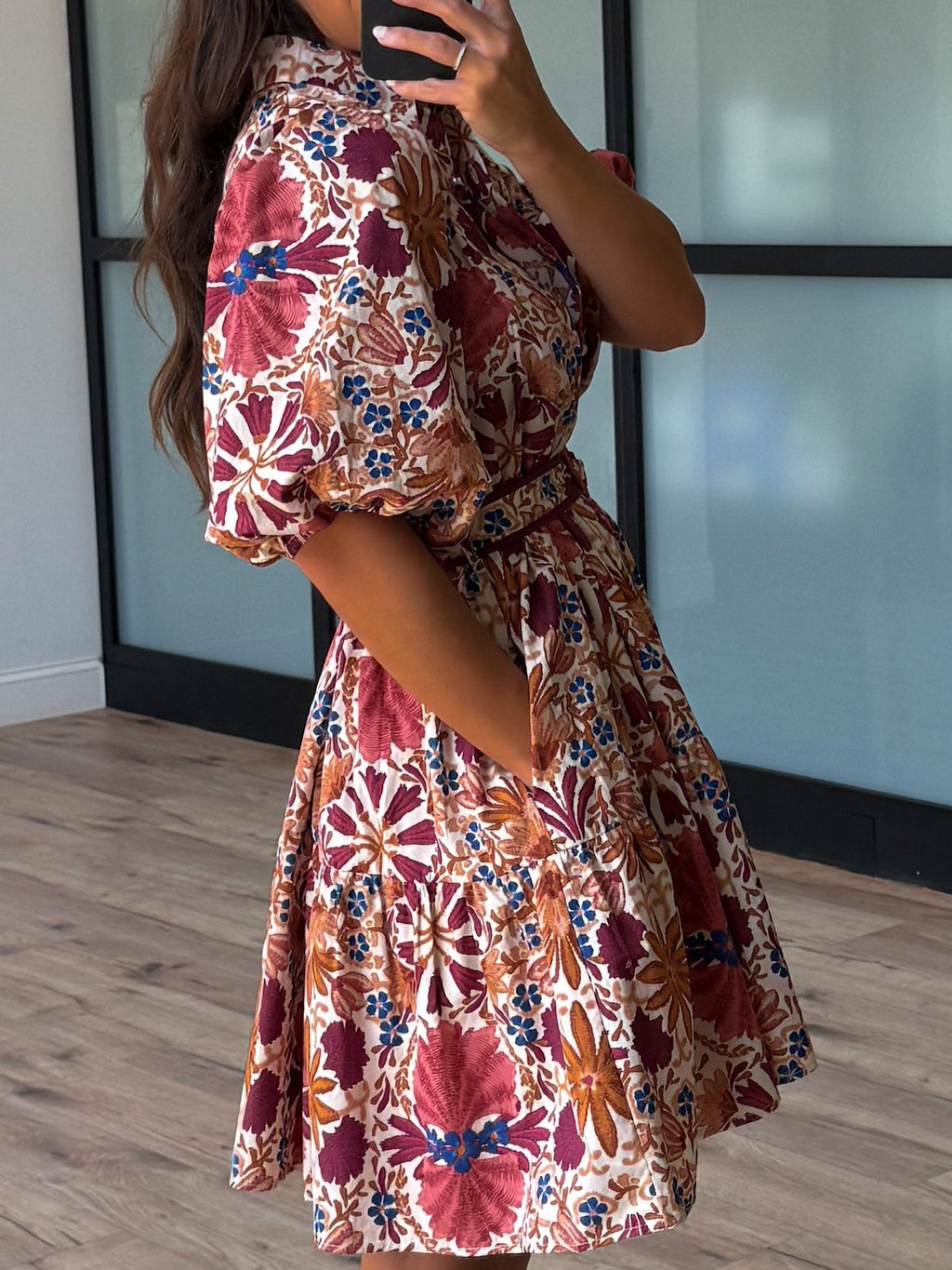 Camellia Belted Dress | Amberwood