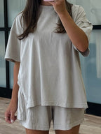 Days End Cotton Shorts | Cloud | +Plus Available | RESTOCK