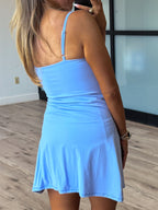 Sweetheart Active Dress | Sky Blue