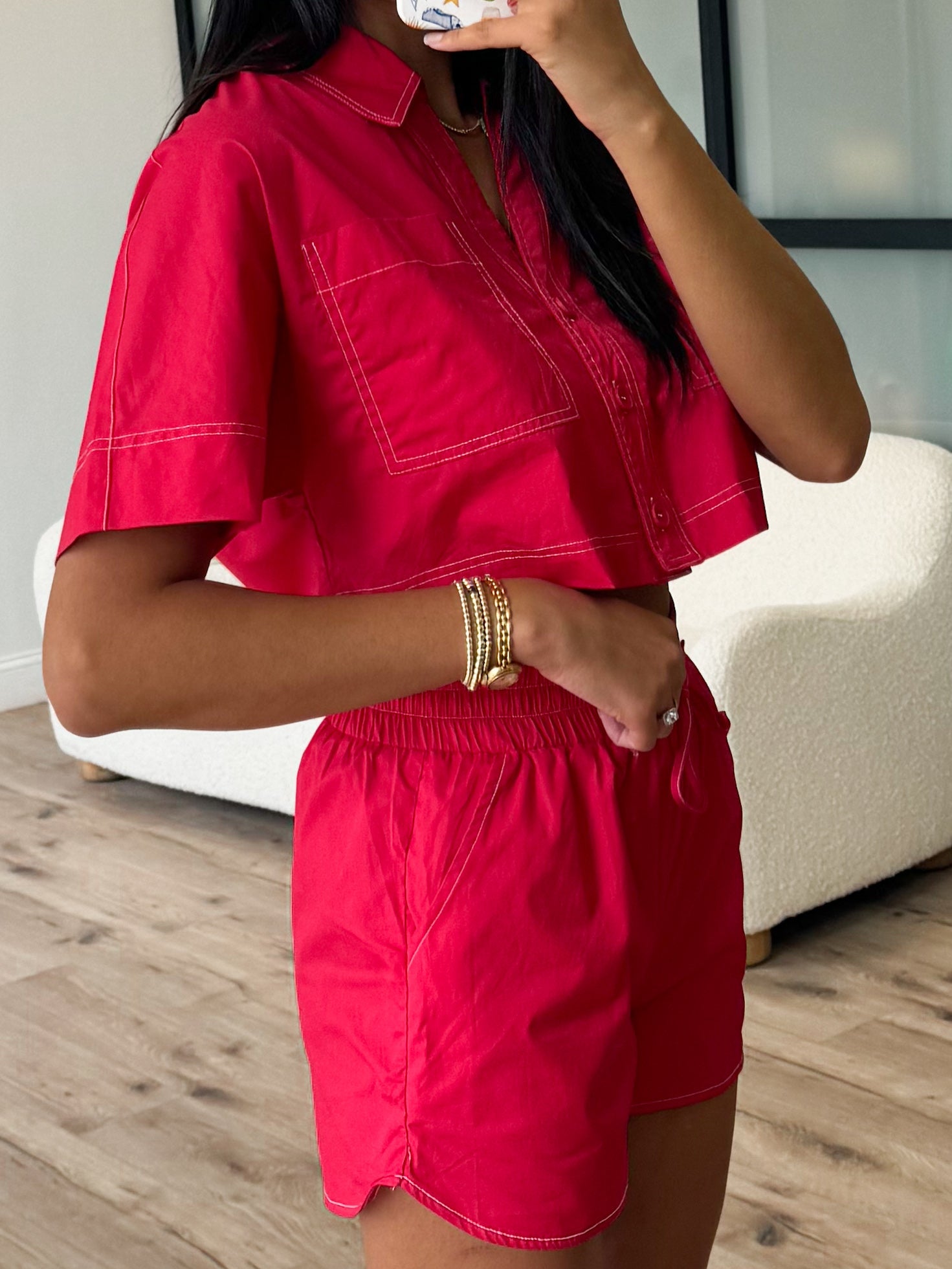 Camden Shorts | Red | FINAL SALE