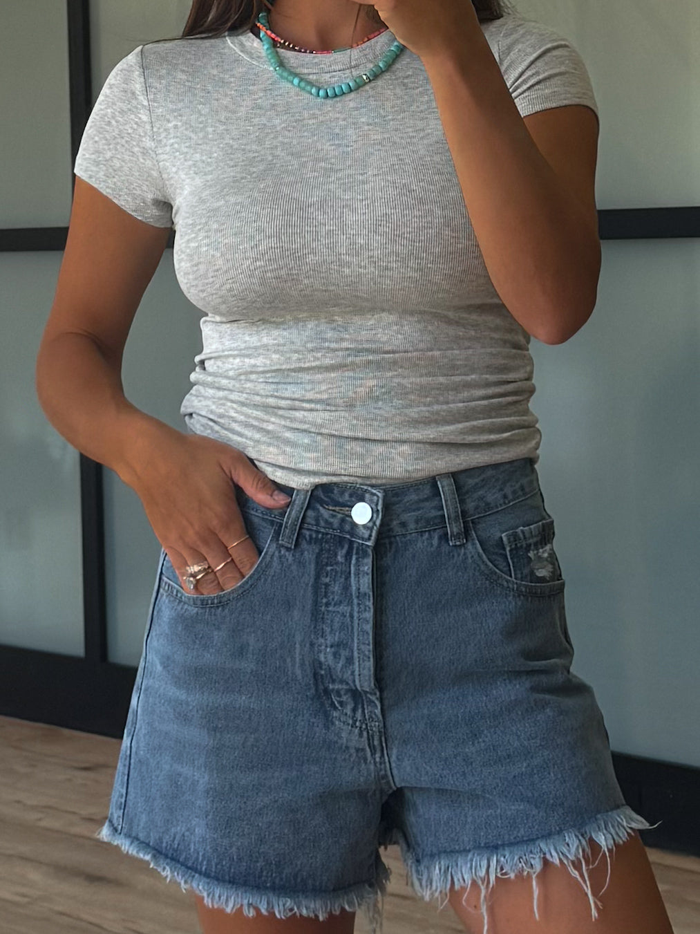 Conley Denim Shorts | Dark Wash | +Plus Available