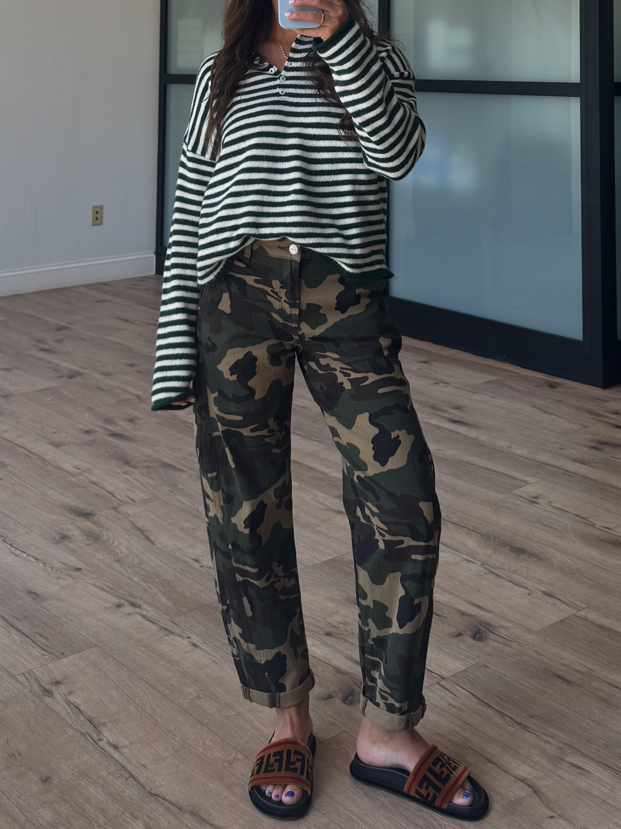 Recon Camo Barrel Jeans | +Plus Available