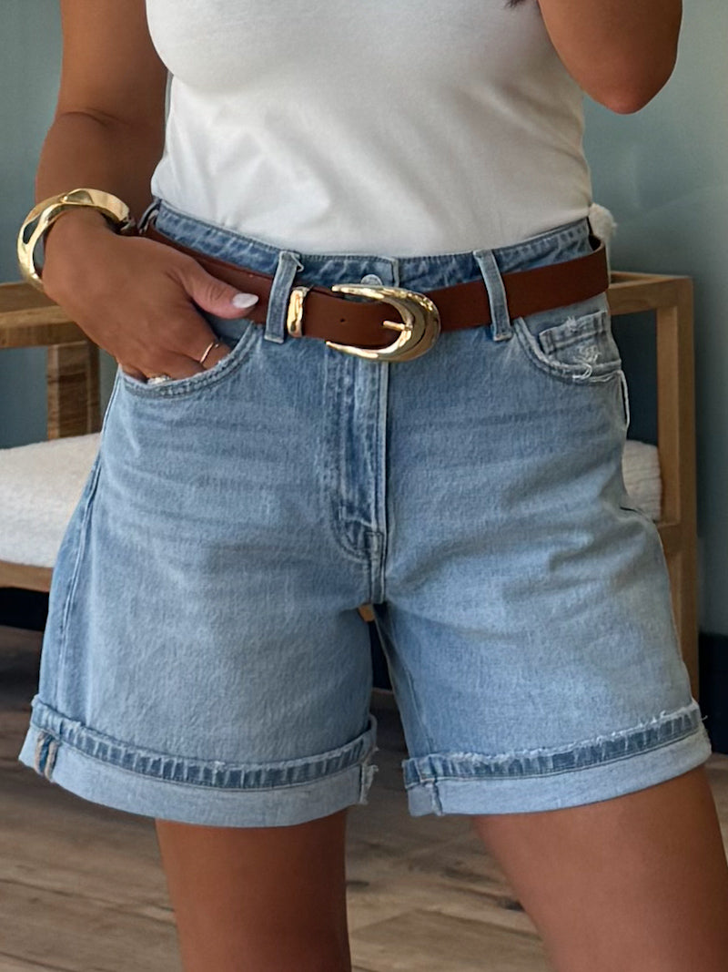 Ultra High-Rise Mom Shorts | +Plus Available | RESTOCK