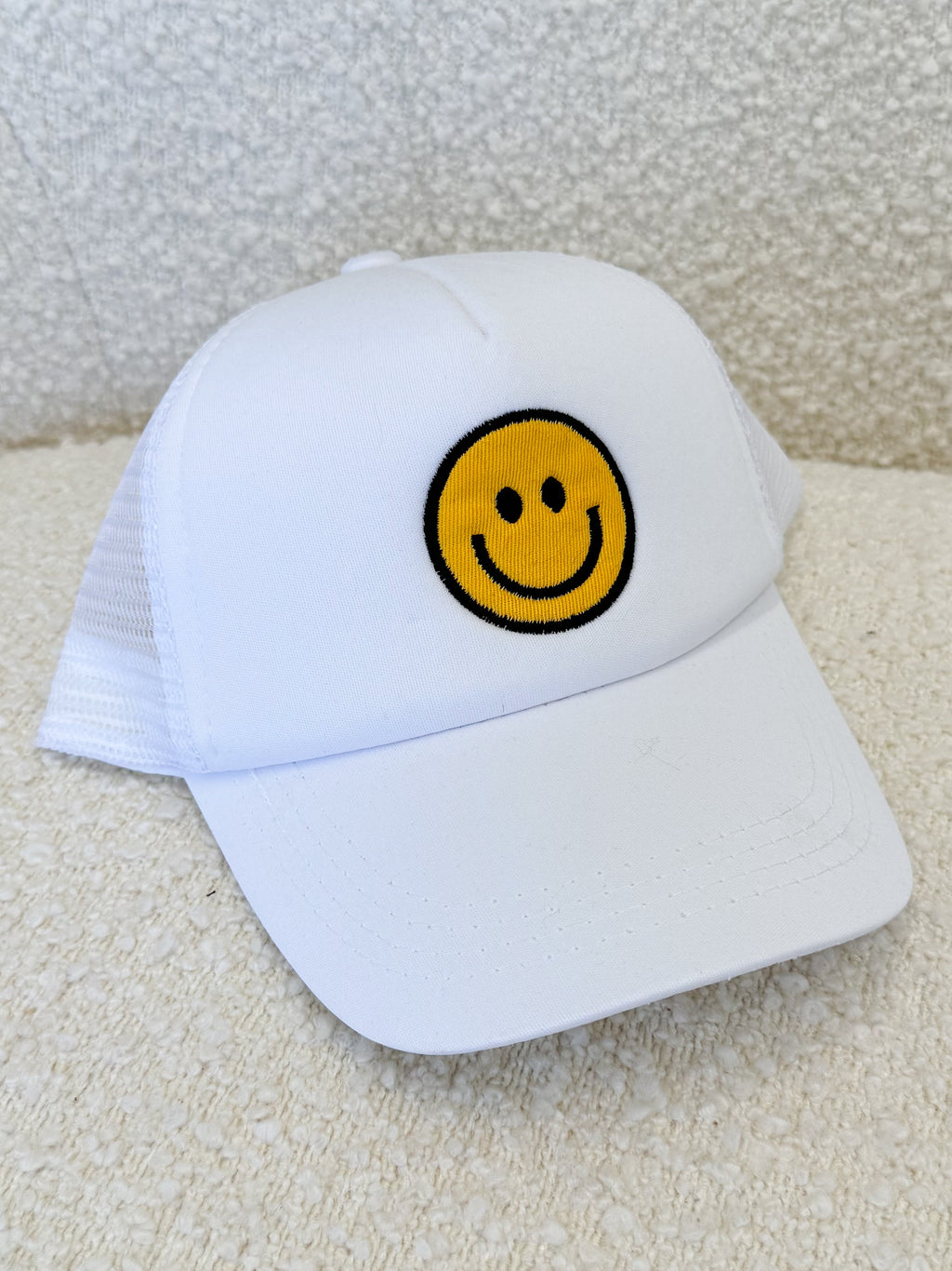 All Smiles Trucker Hat | 3 Colors Available | FINAL SALE