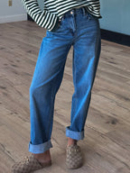 Sonny Cuff Barrel Jeans