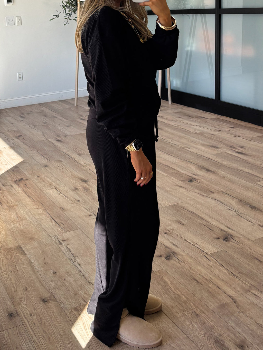 At Your Leisure Lounge Pants | Black | RESTOCK | FINAL SALE