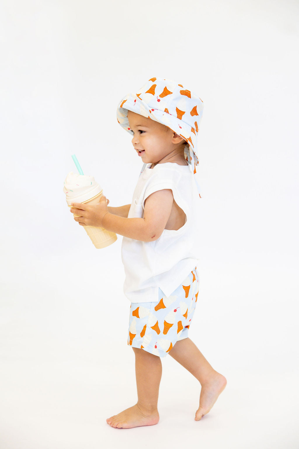 Sugar Cone Swim Trunks | Tiny Talulah | FINAL SALE