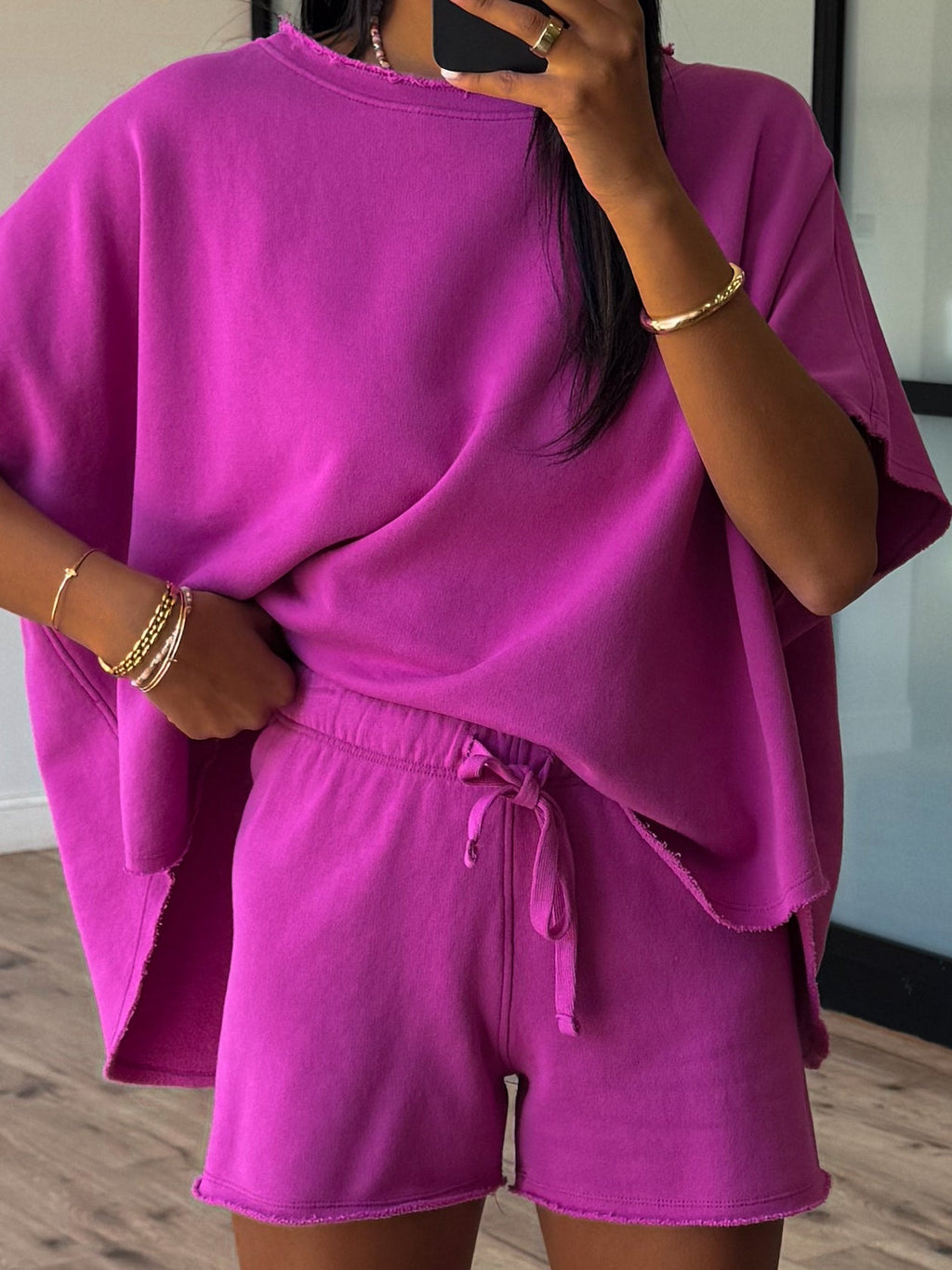 Worn Well Sweat Shorts | Orchid