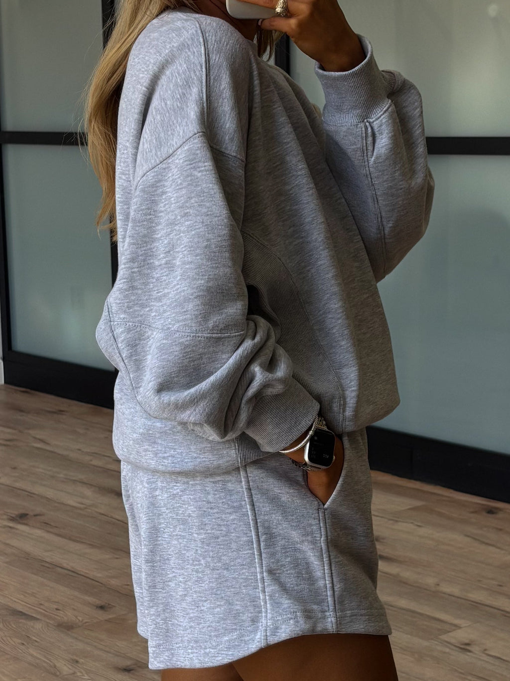 Streetside Lounge Shorts | Heather Grey