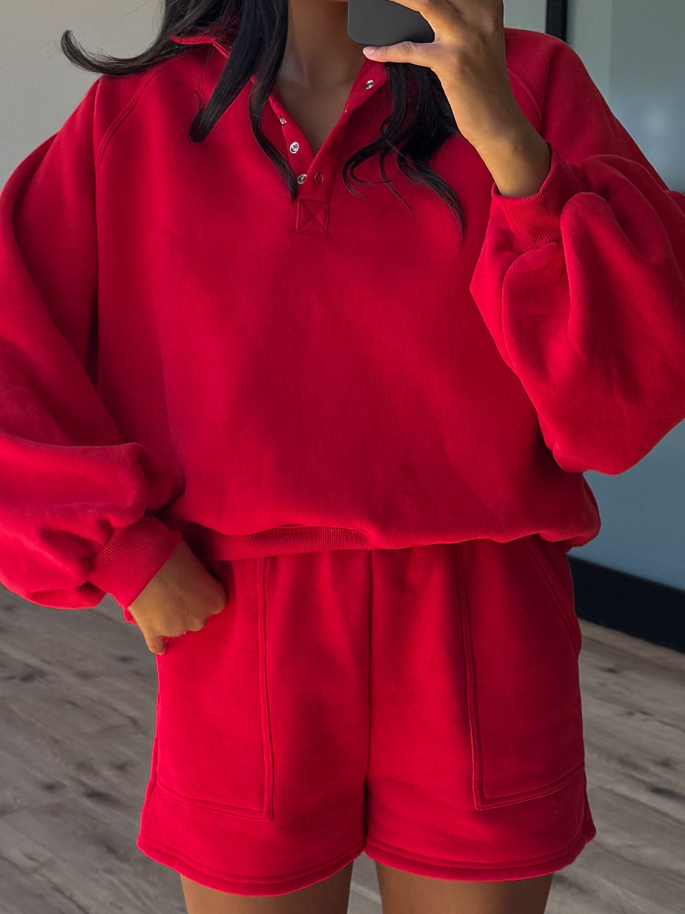 The Vintage Lounge Shorts | Cherry