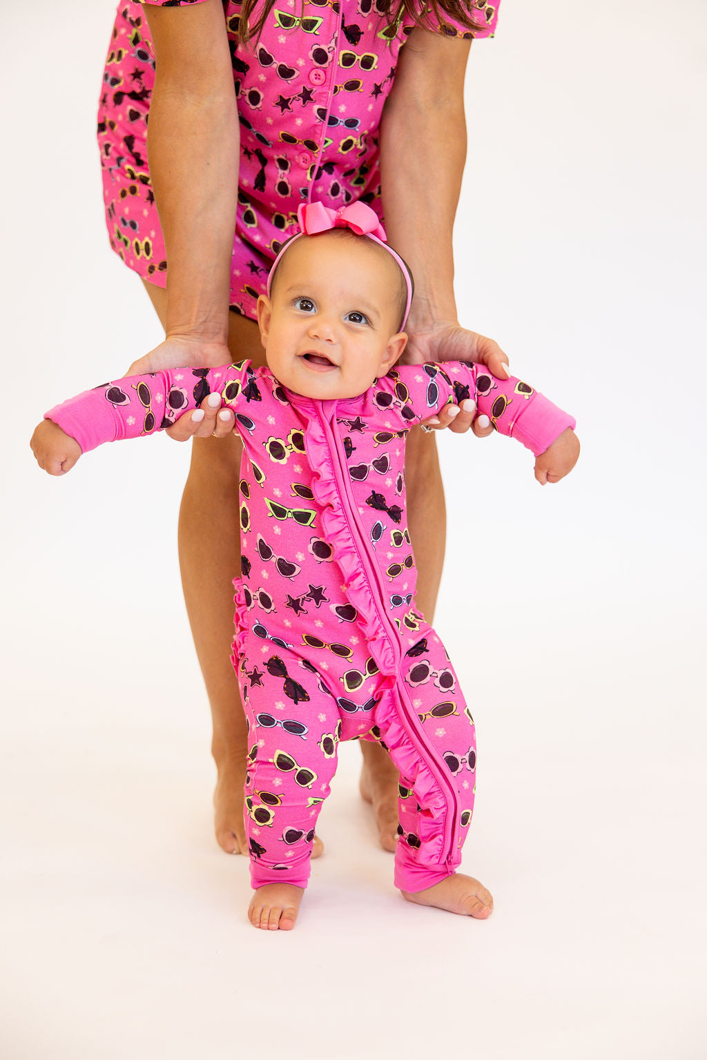 Bright + Sunny Ruffle Zippy | Tiny Talulah | FINAL SALE