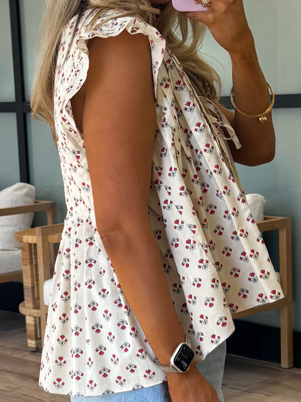 First Impression Flutter Top | Ivory | +Plus Available | FINAL SALE