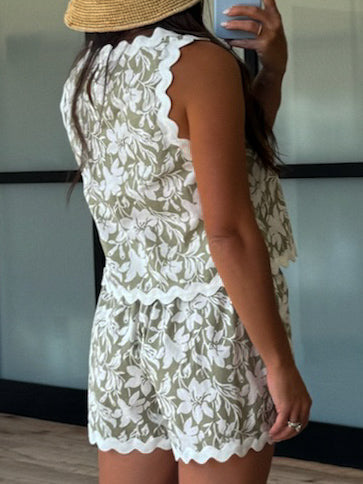 Greenhouse Rick Rack Top