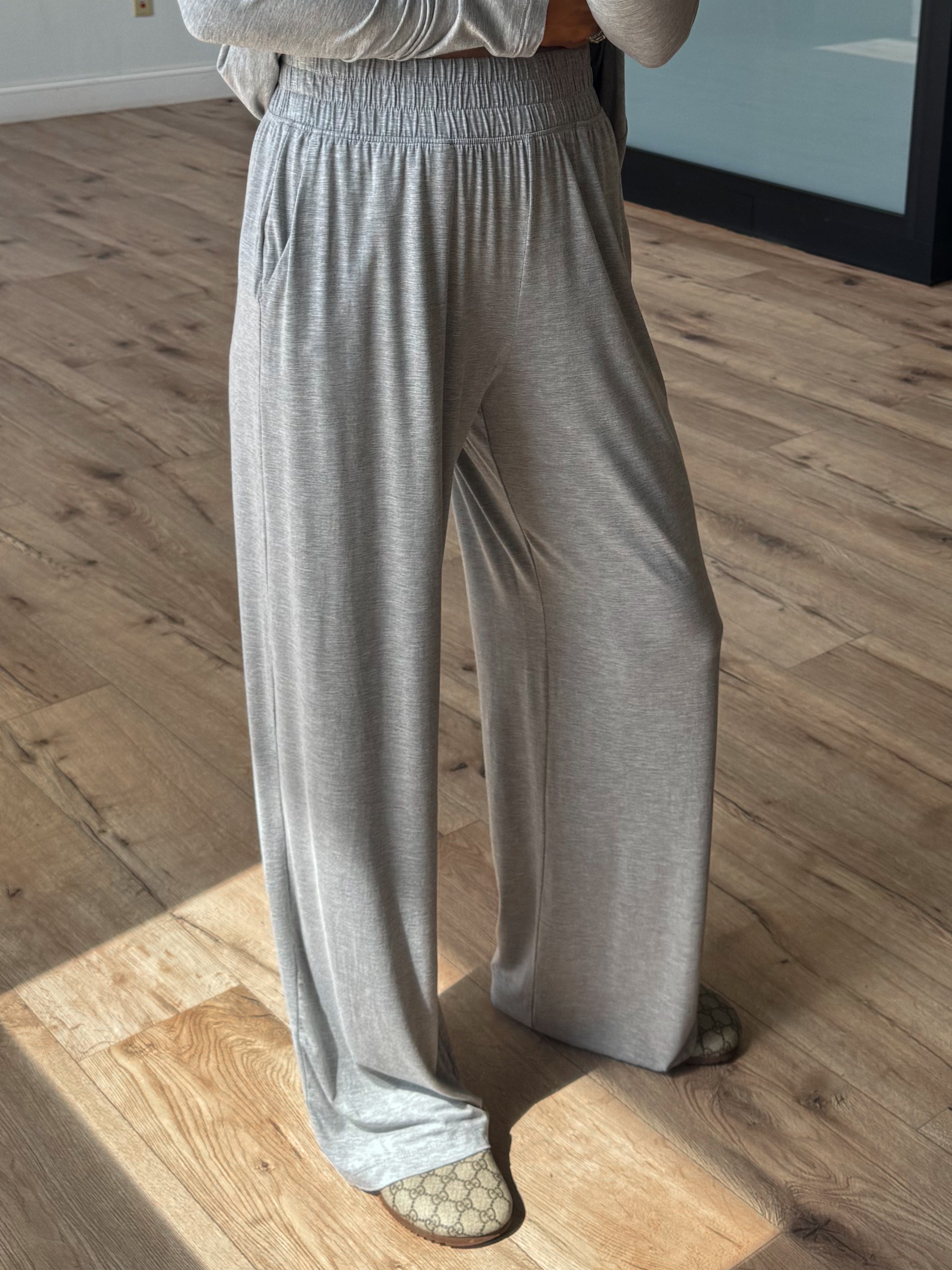 Easy Mode Lounge Pants | Grey | +Plus Available