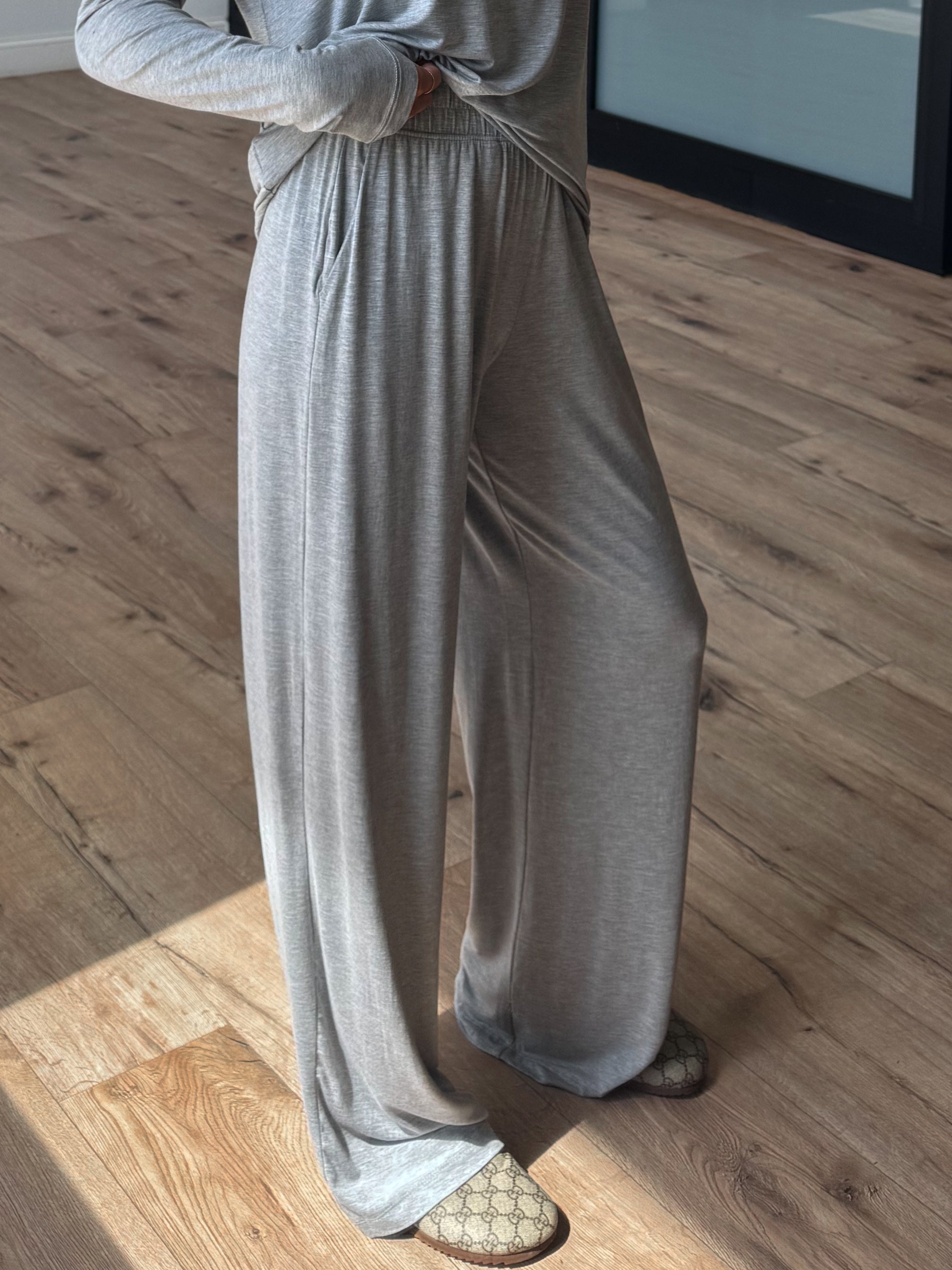 Easy Mode Lounge Pants | Grey | +Plus Available
