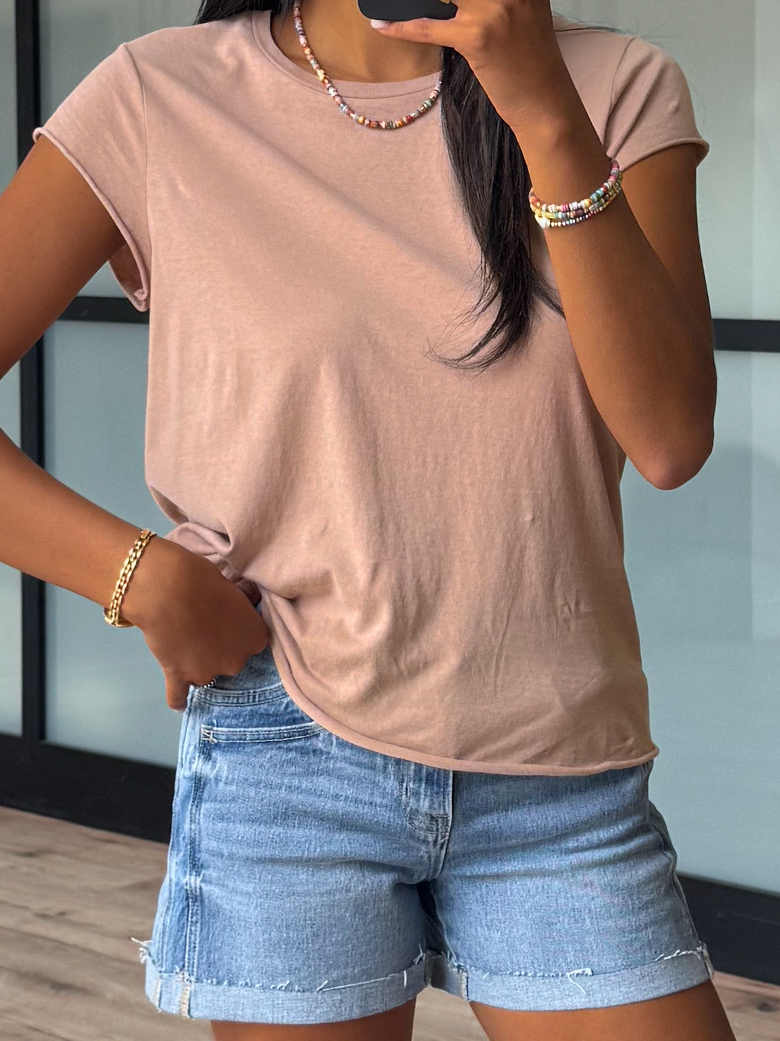 Rebellion Double Pocket Denim Shorts