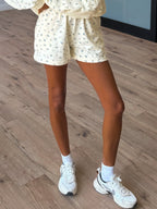 Blue Porch Florals Lounge Shorts | +Plus Available