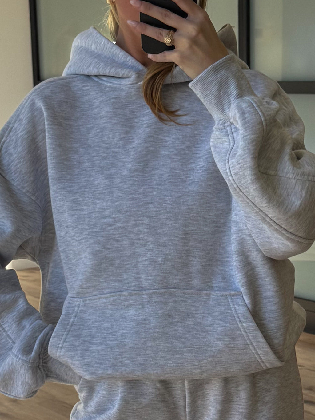 Comfort Season Oversized Hoodie | Grey