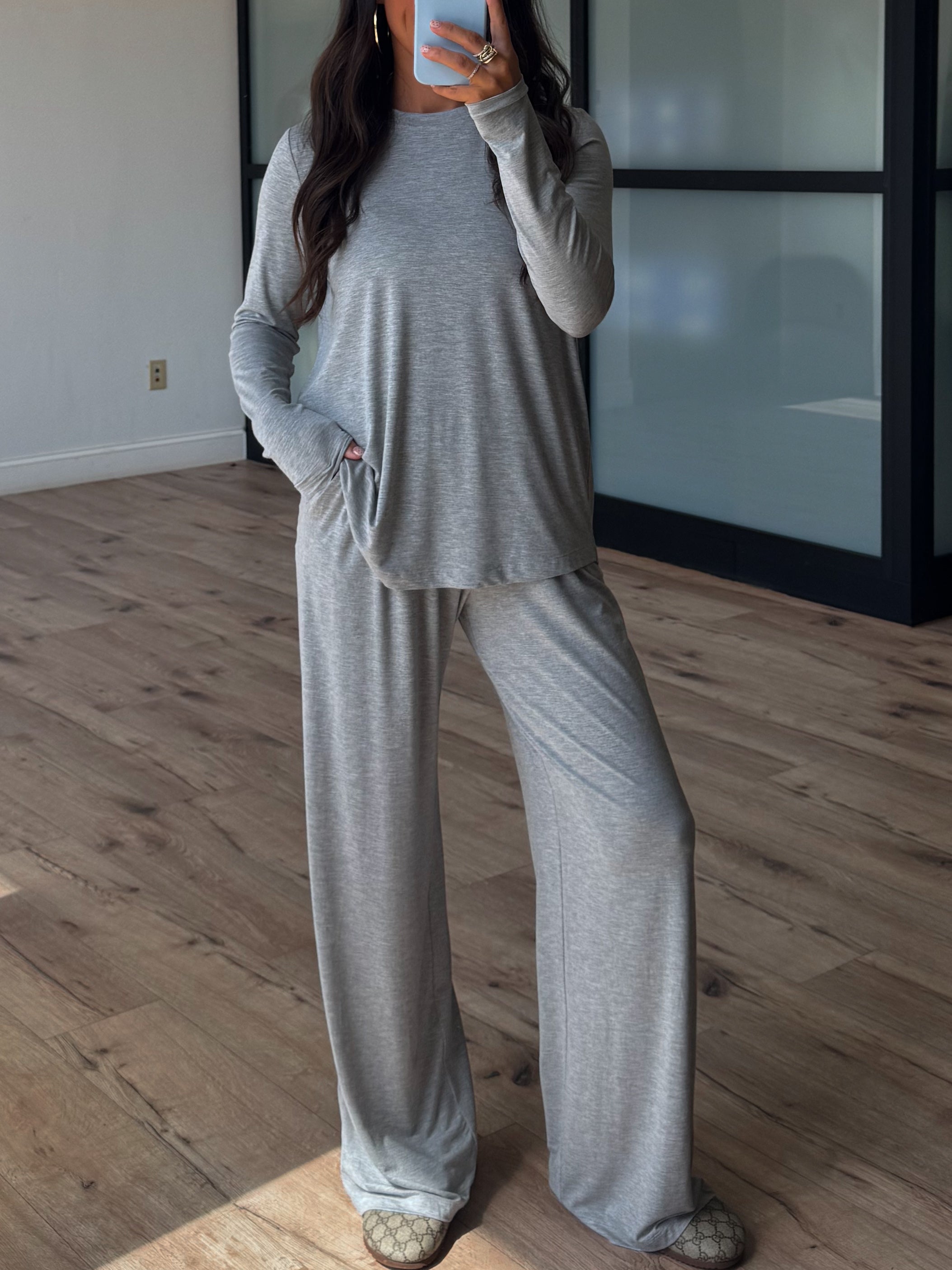 Easy Mode Lounge Pants | Grey | +Plus Available