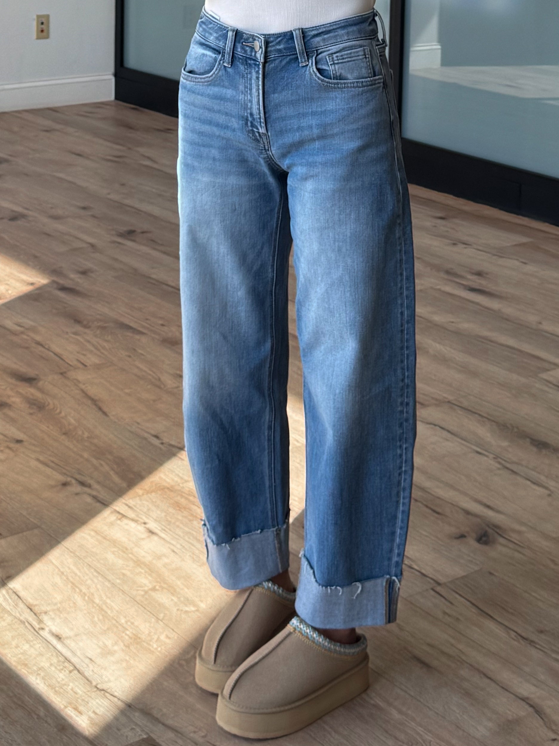 Ocean Drift Barrel Jeans