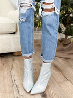 Secret Soiree Rhinestone Booties | FINAL SALE