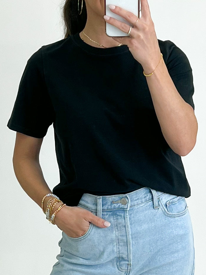 Double Time Tee | Black | RESTOCK