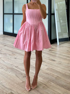 Sloane Corset Dress | Pale Pink | FINAL SALE