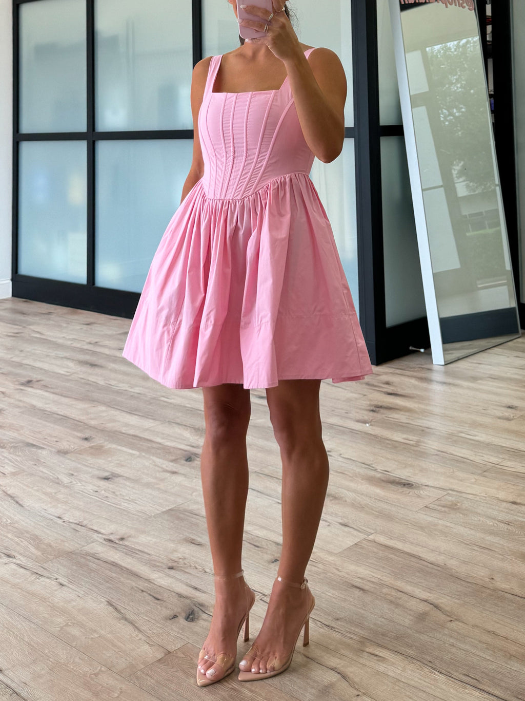 Sloane Corset Dress | Pale Pink | FINAL SALE