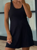 Grand Slam Active Dress | Black | +Plus Available | RESTOCK