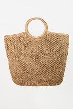 Raffia Round Handle Tote | FINAL SALE
