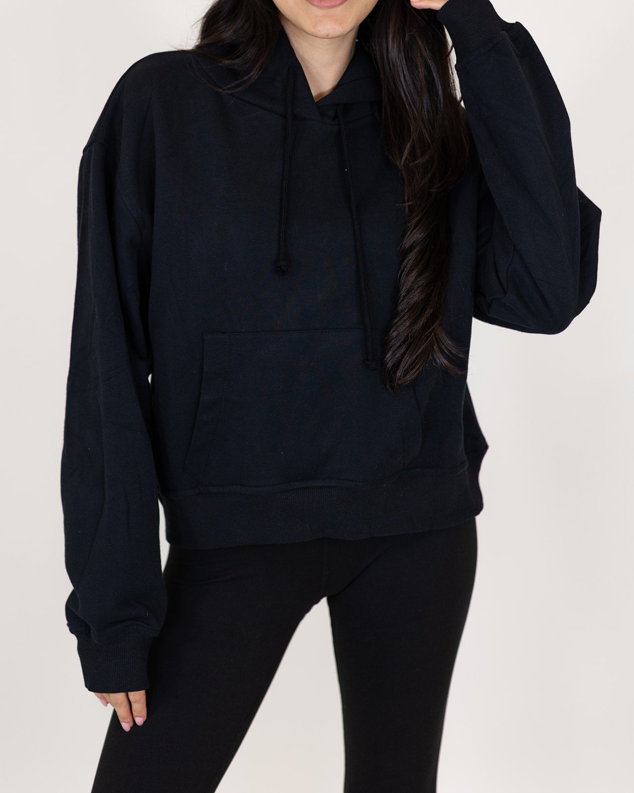 Independent Hoodie | Black | +Plus Available | FINAL SALE