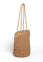 Oceanfront Straw Tote